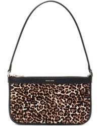 Anine Bing - Mini Elly Leopard-Print Shoulder Bag - Lyst