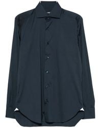 Barba Napoli - Point-Collar Button-Down Shirt - Lyst