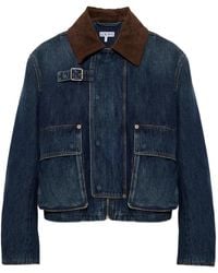 Loewe - Short Parka - Lyst