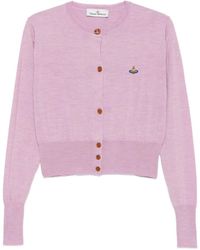 Vivienne Westwood - Bea Orb-Embellished Button Cardigan - Lyst