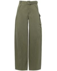 Self-Portrait - Belted Cargo Pants - Lyst