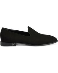 Giuseppe Zanotti - Gatien Suede Loafers - Lyst