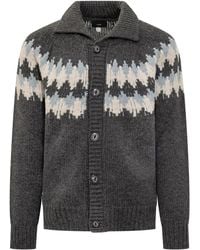 Alanui - Sweet Winter Vest Met Knopen En Fair-Isle Patroon - Lyst