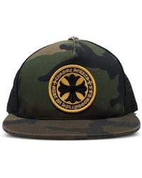 Chrome Hearts - Camouflage-Print Logo-Patch Baseball Cap - Lyst