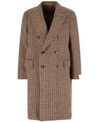 Caruso - Double-Breasted Wool Coat - Lyst