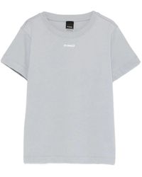 Pinko - T-Shirt Met Logopatch - Lyst