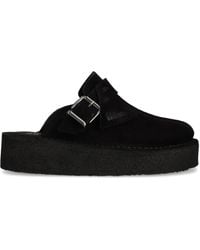 Clarks - Trek Wedge Slippers - Lyst
