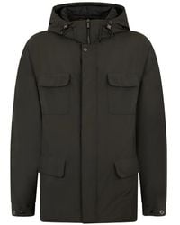 Moorer - Hooded Flap-Pocket Jacket - Lyst