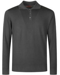 Barena - Long-Sleeve Polo Sweater - Lyst