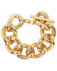 P.A.R.O.S.H. - Bracciale A Catena Con Logo Inciso - Lyst