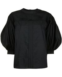 Jil Sander - Puff Sleeve Blouse - Lyst