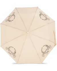 Moschino - Logo-Print Umbrella - Lyst