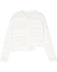 Y's Yohji Yamamoto - Cárdigan con dobladillo asimétrico - Lyst