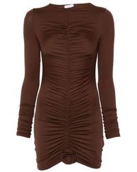 LaRevêche - Lillibet Ruched Mini Dress - Lyst