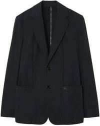 Burberry - Technical Cotton Tailored Jacket - Lyst