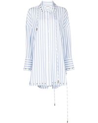 Monse - Stripe-pattern Cotton Shirt - Lyst