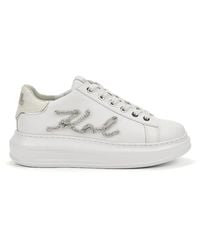 KARL LAGERFELD - Baskets Kapri À Logo - Lyst