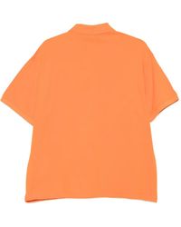 トップス Stussy Cable Short Sleeved Polo Orange M Stussy knit polo clearance