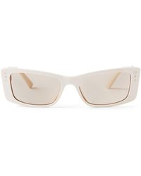 Jimmy Choo - Lexy Rectangle-frame Sunglasses - Lyst
