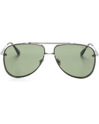 Tom Ford - Leon Pilot-frame Sunglasses - Lyst