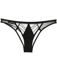 Rick Owens - Cut-Out Mesh-Panel Briefs - Lyst