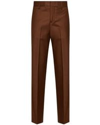 Briglia 1949 - Pressed-Crease Straight-Leg Trousers - Lyst