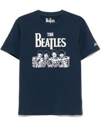 Mc2 Saint Barth - X The Beatles T-Shirt Met Grafische Print - Lyst