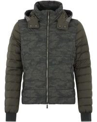 Moorer - Padded Hooded Jacket - Lyst