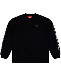 032c - Camiseta Con Motivo De Letras Y Manga Larga - Lyst