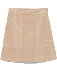 Aspesi - Minirock Aus Cord - Lyst
