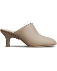 Tod's - 65Mm Leather Mules - Lyst