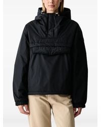 Napapijri - Rainforest Optique Logo-Embroidered Hooded Jacket - Lyst