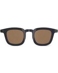 Lindberg - Square-Frame Titanium Sunglasses - Lyst