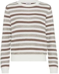 Brunello Cucinelli - コットン プルオーバー - Lyst
