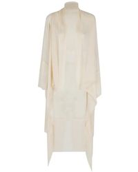 Alberta Ferretti - Silk-Organza Duster Coat - Lyst