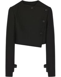 Courreges - オブリーク ジャケット - Lyst