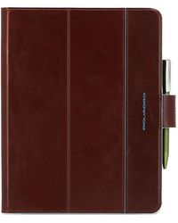 Piquadro - Coque D'Ipad Pro 11 Pouces En Cuir - Lyst