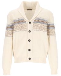 Corneliani - Shawl-Collar Cardigan - Lyst