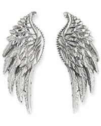 Emanuele Bicocchi - Wing Stud Earrings - Lyst
