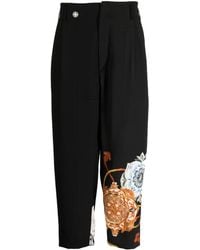 Children of the discordance - Tapered Cropped Trousers - Lyst
