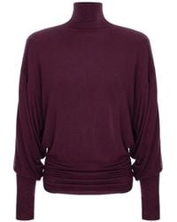 MANURI - Romy Padded-Shoulder Blouse - Lyst