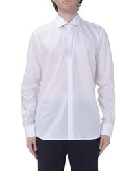 Brooksfield - Long-Sleeve Cotton Shirt - Lyst
