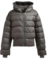 Rick Owens - Hooded Puffer Jacket - Lyst