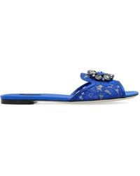 Dolce & Gabbana - 'Bianca' Slides - Lyst