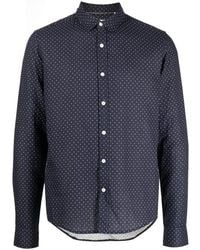 Private Stock - Overhemd Met Stippen - Lyst