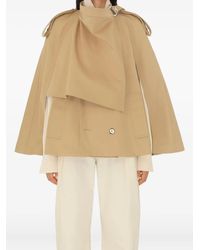 Burberry - Cape En Coton - Lyst