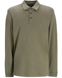 BOSS - Poloshirt Met Lange Mouwen - Lyst