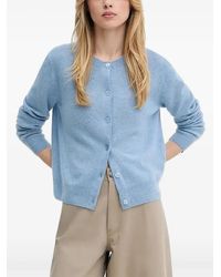 Samsøe & Samsøe - Button-Front Cashmere Cardigan - Lyst