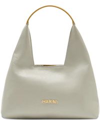 Marni - Mini Leather Shoulder Bag - Lyst