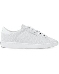 Michael Kors - Reign Signature Logo Sneakers - Lyst